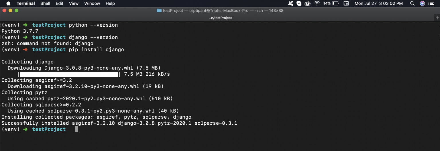 Introduction to Django/Python - learningaboutcode