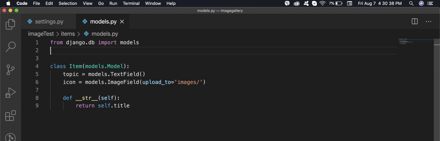 Django Image upload - learningaboutcode